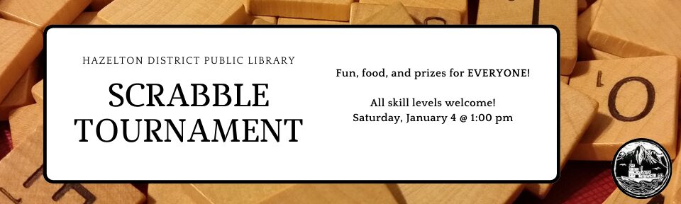 Scrabble Tournament – January 4 @ 1 pm